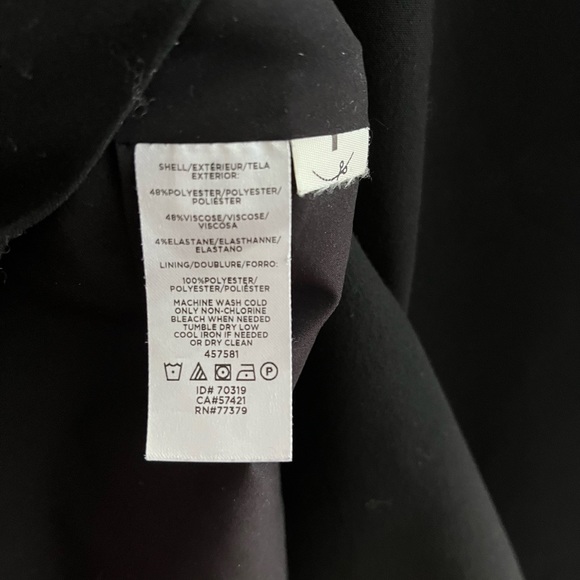 ANN TAYLOR black sheath dress in size small - Picture 4 of 6